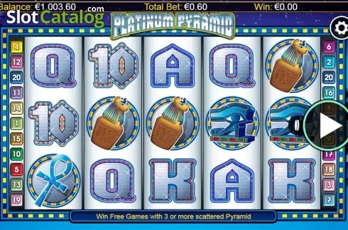 Οθόνη 1. Classic Platinum Pyramid Κουλοχέρης 