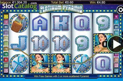 Οθόνη 3. Classic Platinum Pyramid Κουλοχέρης 