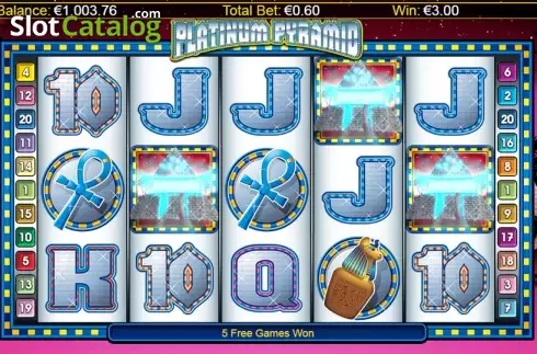 Οθόνη 5. Classic Platinum Pyramid Κουλοχέρης 