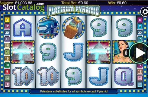 Οθόνη 4. Classic Platinum Pyramid Κουλοχέρης 