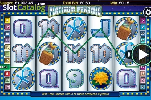 Οθόνη 2. Classic Platinum Pyramid Κουλοχέρης 