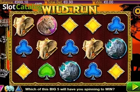 Οθόνη 2. Wild Run Κουλοχέρης 