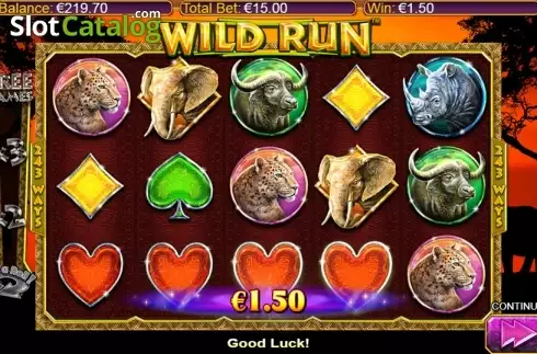 Οθόνη 3. Wild Run Κουλοχέρης 
