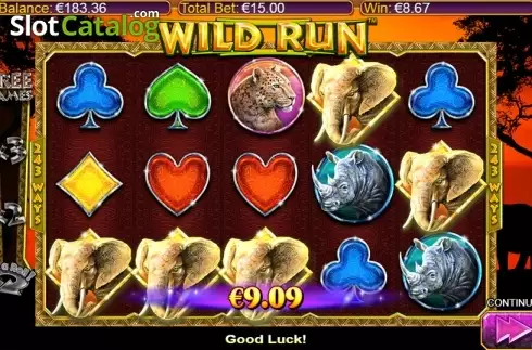 Οθόνη 4. Wild Run Κουλοχέρης 