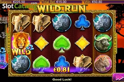 Οθόνη 5. Wild Run Κουλοχέρης 