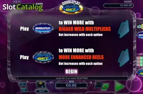 Οθόνη3. DoublePlay SuperBet HQ Κουλοχέρης