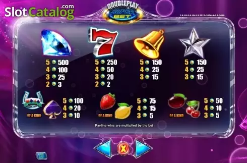 Οθόνη6. DoublePlay SuperBet HQ Κουλοχέρης