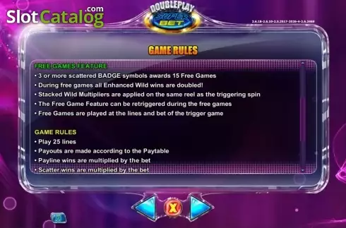 Οθόνη9. DoublePlay SuperBet HQ Κουλοχέρης