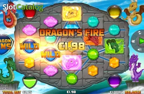 Οθόνη5. Dragon Wins Κουλοχέρης
