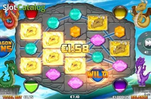 Οθόνη7. Dragon Wins Κουλοχέρης