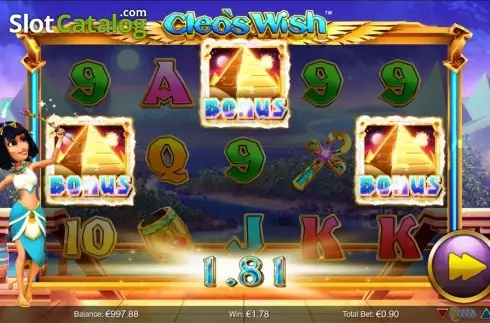 Οθόνη6. Cleo's Wish Κουλοχέρης