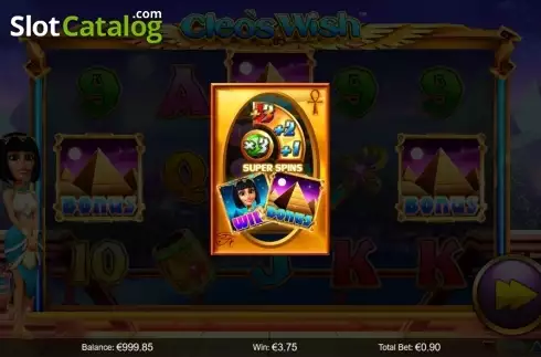 Οθόνη8. Cleo's Wish Κουλοχέρης