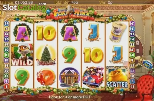 Οθόνη2. Foxin' Wins - A Very Foxin' Christmas Κουλοχέρης
