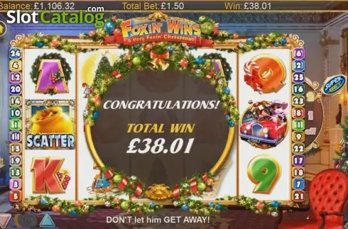 Οθόνη6. Foxin' Wins - A Very Foxin' Christmas Κουλοχέρης