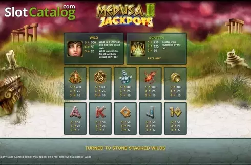 Οθόνη2. Medusa 2 Jackpot Κουλοχέρης