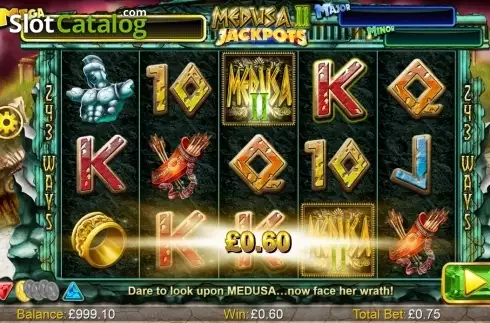 Οθόνη6. Medusa 2 Jackpot Κουλοχέρης
