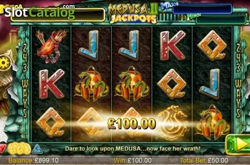 Οθόνη7. Medusa 2 Jackpot Κουλοχέρης