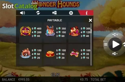 Οθόνη6. Wonder Hounds Κουλοχέρης
