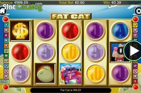 Οθόνη3. Fat Cat Κουλοχέρης