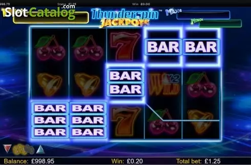Οθόνη7. Thunderspin Jackpots Κουλοχέρης