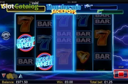 Οθόνη9. Thunderspin Jackpots Κουλοχέρης