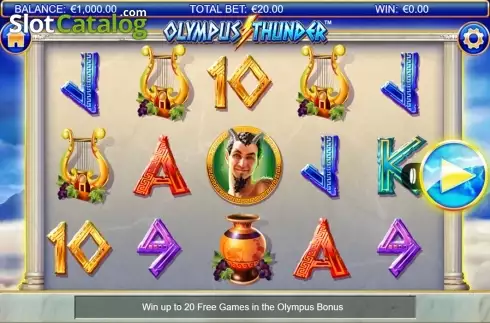 Οθόνη3. Olympus Thunder (NextGen) Κουλοχέρης