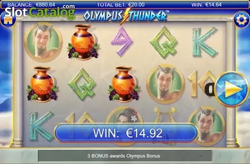 Οθόνη5. Olympus Thunder (NextGen) Κουλοχέρης