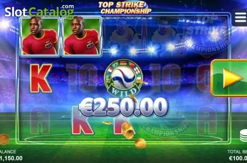 Οθόνη9. Top Strike Championship Κουλοχέρης