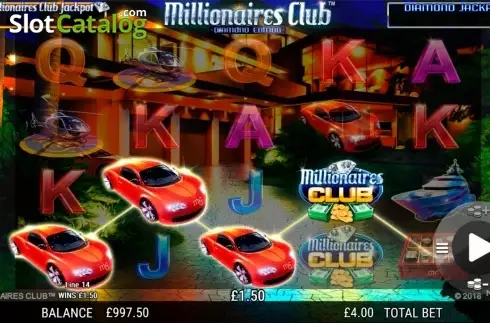 Οθόνη9. Millionaires Club Diamond Edition Κουλοχέρης