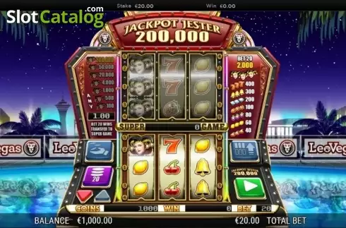 Οθόνη2. Jackpot Jester 200000 Κουλοχέρης
