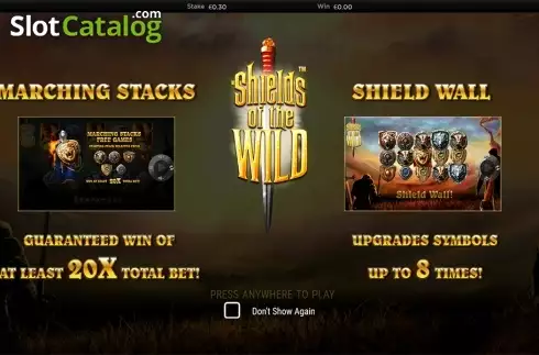 Οθόνη2. Shields of the Wild Κουλοχέρης