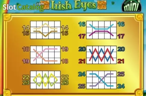Οθόνη9. Irish Eyes Mini Κουλοχέρης