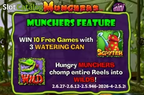 Οθόνη4. Munchers Mini Κουλοχέρης