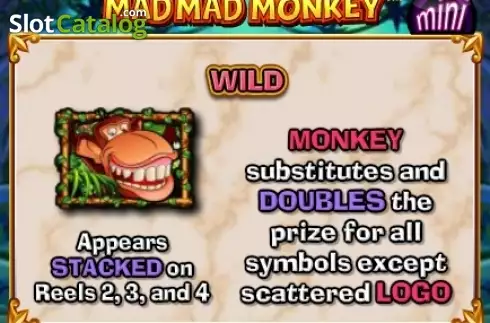 Οθόνη5. Mad Mad Monkey Mini Κουλοχέρης 