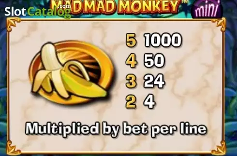 Οθόνη7. Mad Mad Monkey Mini Κουλοχέρης 