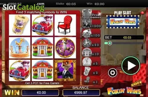 Οθόνη2. Scratch Foxin Wins Κουλοχέρης