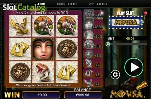 Οθόνη3. Scratch Medusa Κουλοχέρης