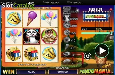 Οθόνη3. Scratch Pandamania Κουλοχέρης