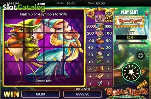 Οθόνη2. Scratch Robin Hood Κουλοχέρης 