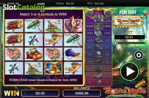 Οθόνη3. Scratch Robin Hood Κουλοχέρης 