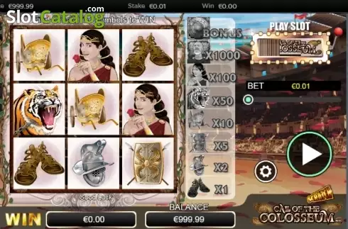 Οθόνη2. Scratch Call of the colosseum Κουλοχέρης