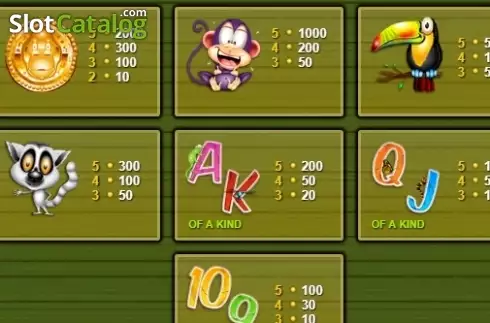 Οθόνη5. Scratch Gorilla Go Wild Κουλοχέρης 