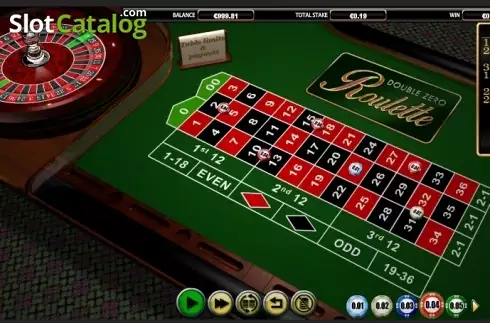 Οθόνη2. Double Zero Roulette Κουλοχέρης
