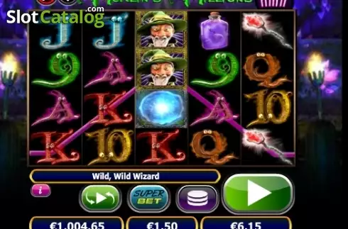 Οθόνη2. Merlins Millions Superbet Mini Κουλοχέρης