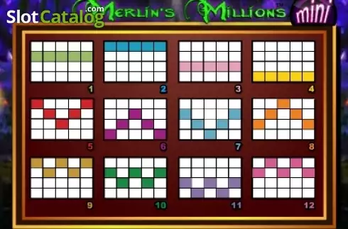Οθόνη8. Merlins Millions Superbet Mini Κουλοχέρης