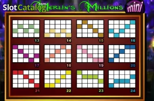 Οθόνη9. Merlins Millions Superbet Mini Κουλοχέρης