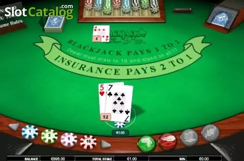 Οθόνη2. BlackjackPro MonteCarlo SH Κουλοχέρης