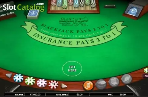 Οθόνη3. BlackjackPro MonteCarlo SH Κουλοχέρης