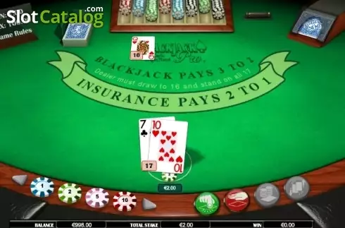 Οθόνη4. BlackjackPro MonteCarlo SH Κουλοχέρης