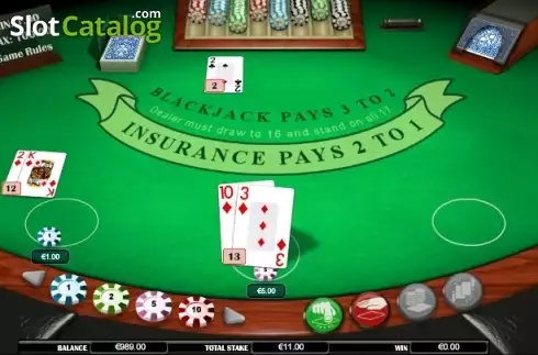 Οθόνη3. BlackjackPro MonteCarlo MH Κουλοχέρης